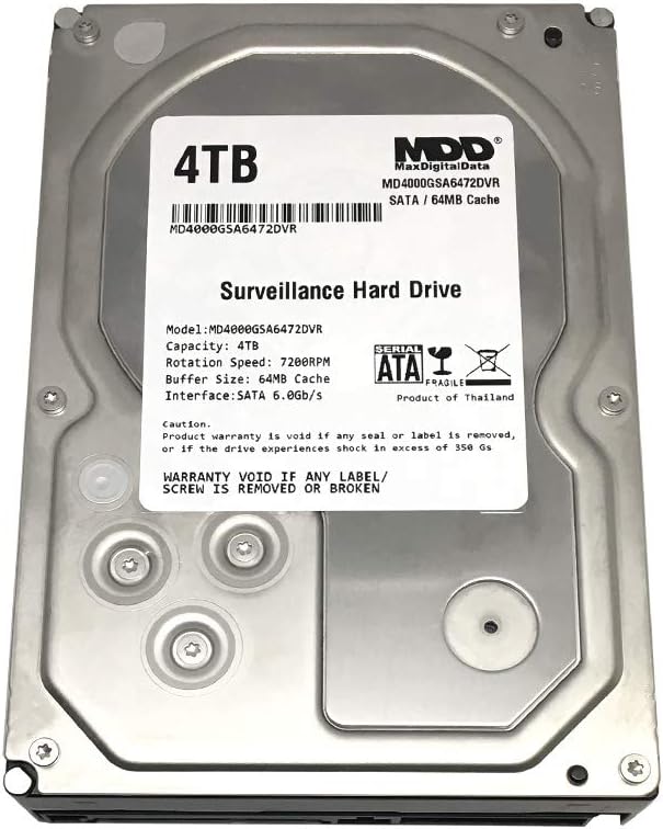 4TB 7200RPM SATA 3.5 Internal Hard Drive X5731