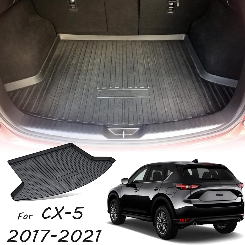 Black Cargo Liner Trunk Mat Pack of 2 G2622