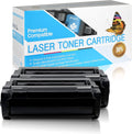 Compatible Toner Cartridge Replacement (Black, 2 Pack) I8017