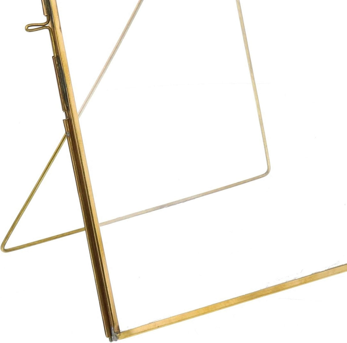 Metal Vertical Easel Frame with Glass Panel A3642