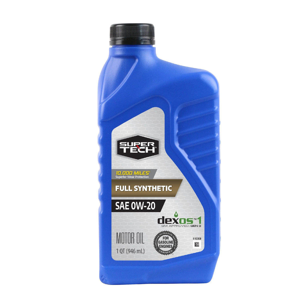 Full Synthetic SAE 0W-20 Motor Oil, 1 Quart I284