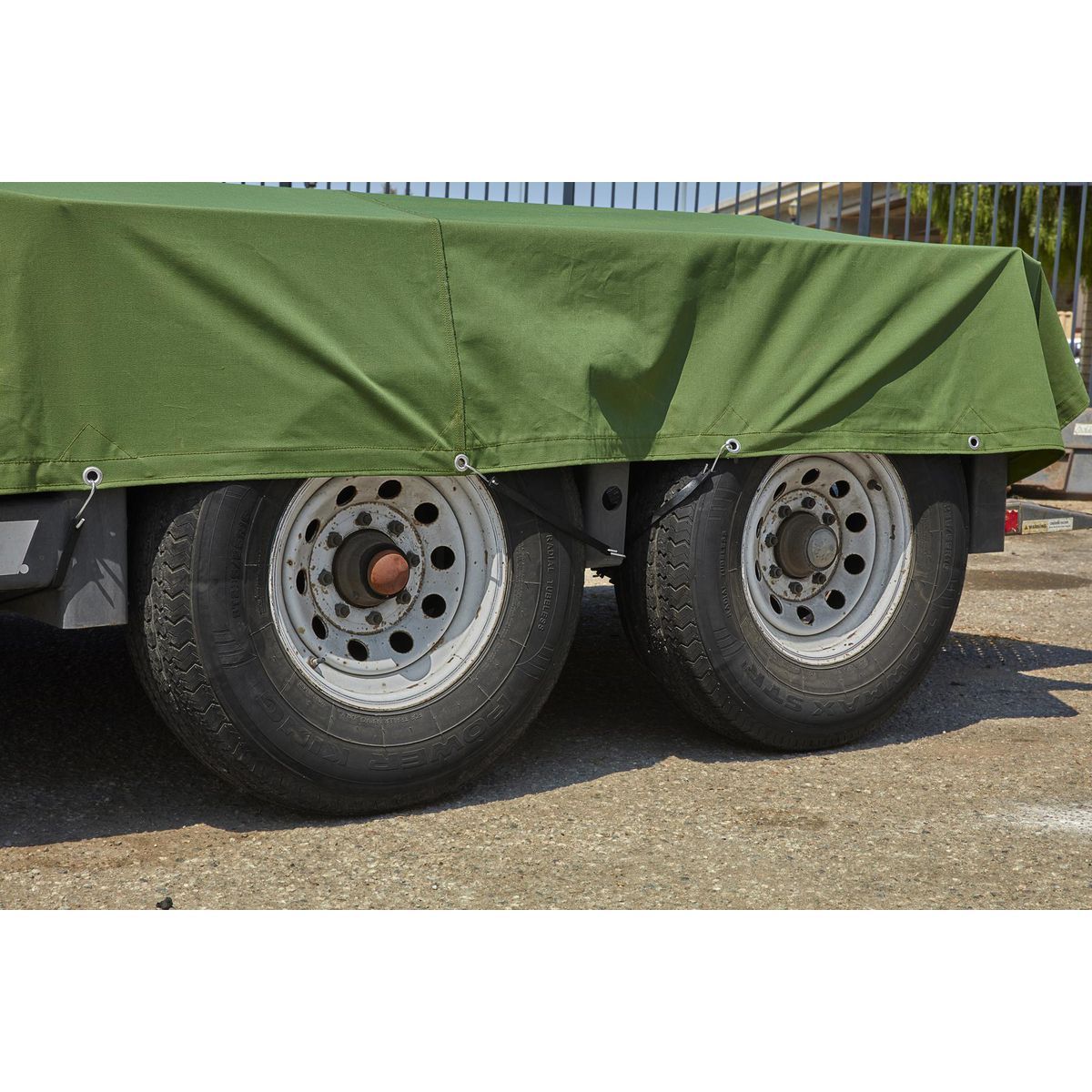 10 ft. x 12 ft. Canvas Tarp A4802