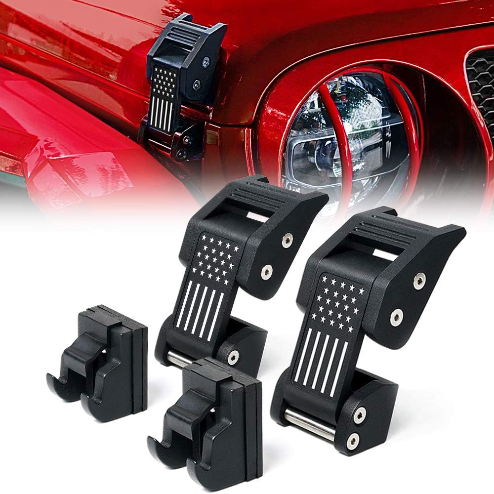 Aluminum Hood Latches Pack of 2 C921