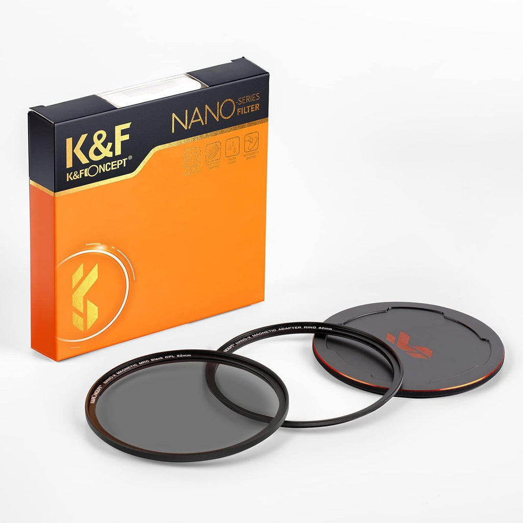 58mm Circular Polarizing Filter Kit with Adapter Ring and Lens Cap Q1671