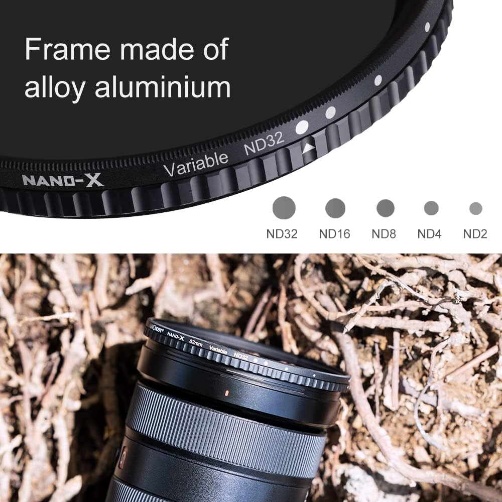 62mm Variable ND Camera Lens Filter A4785