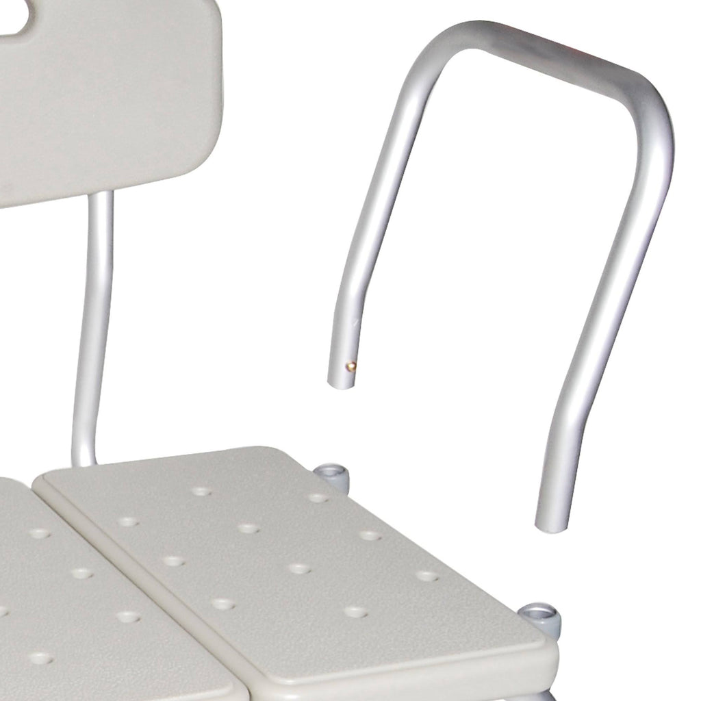 Plastic Transfer Bench with Adjustable Backrest C28735