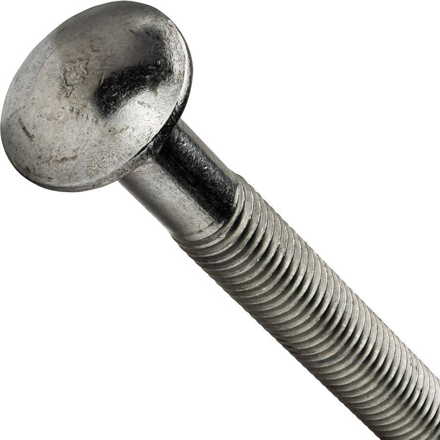 5/8-11 x 16x22 Stainless Steel Carriage Bolts Qty 5 I69194