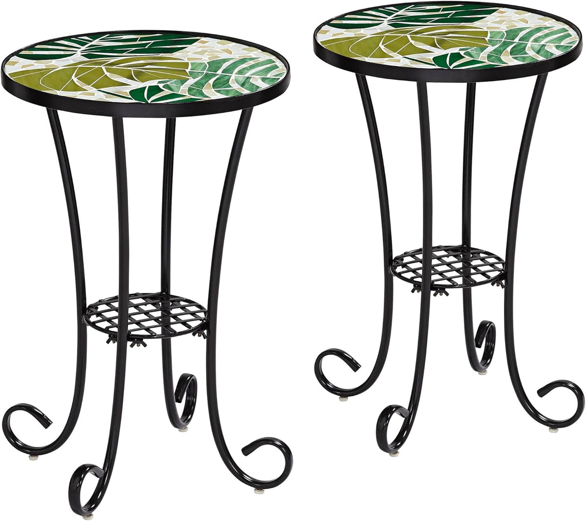 Black Outdoor Accent Table J776