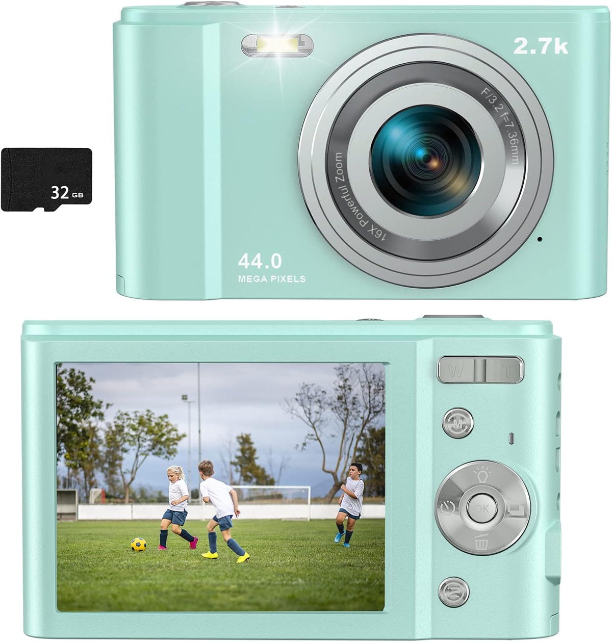 Kids Digital Camera with 32GB SD Card X9028