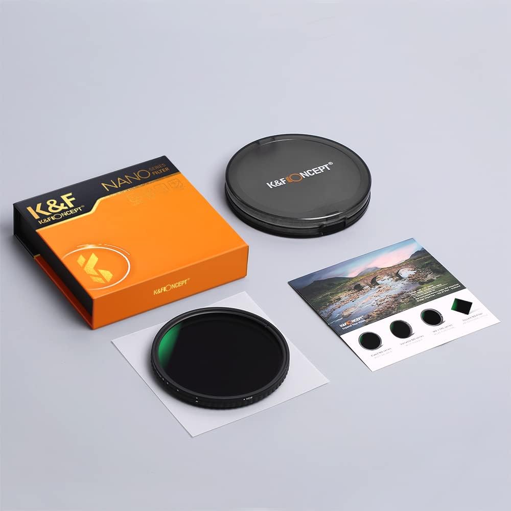 62mm Variable ND Camera Lens Filter A4785