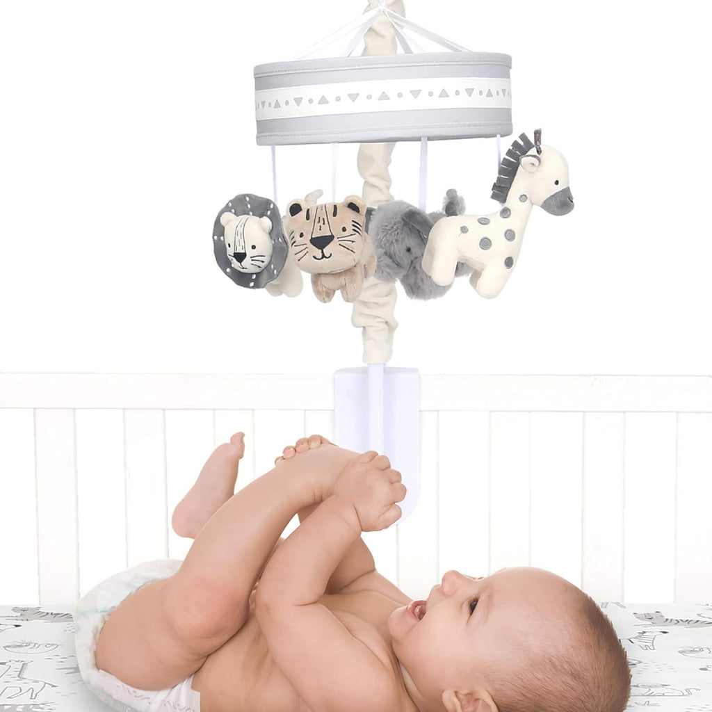 Multicolor Musical Baby Crib Mobile Soother Toy N559354