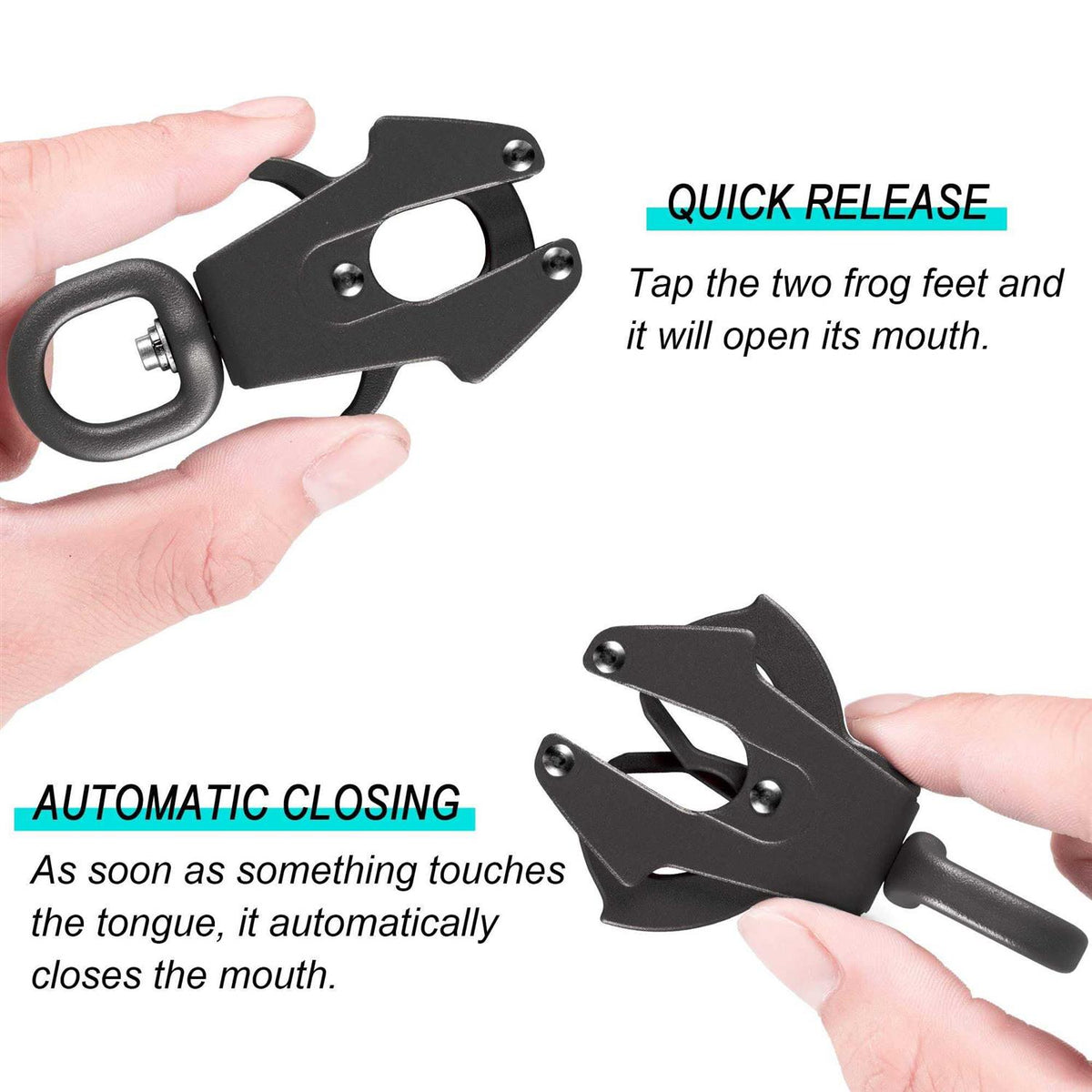 Heavy Duty Reflective Nylon Dog Leash with Locking Clip T56812
