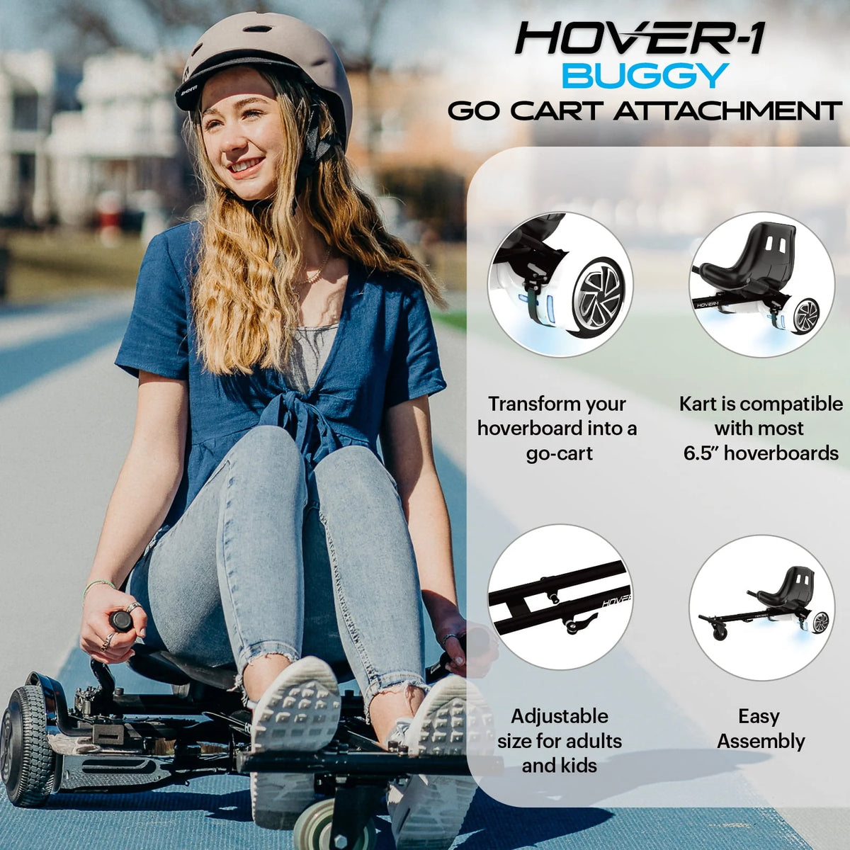 Black Hoverboard Attachment R804
