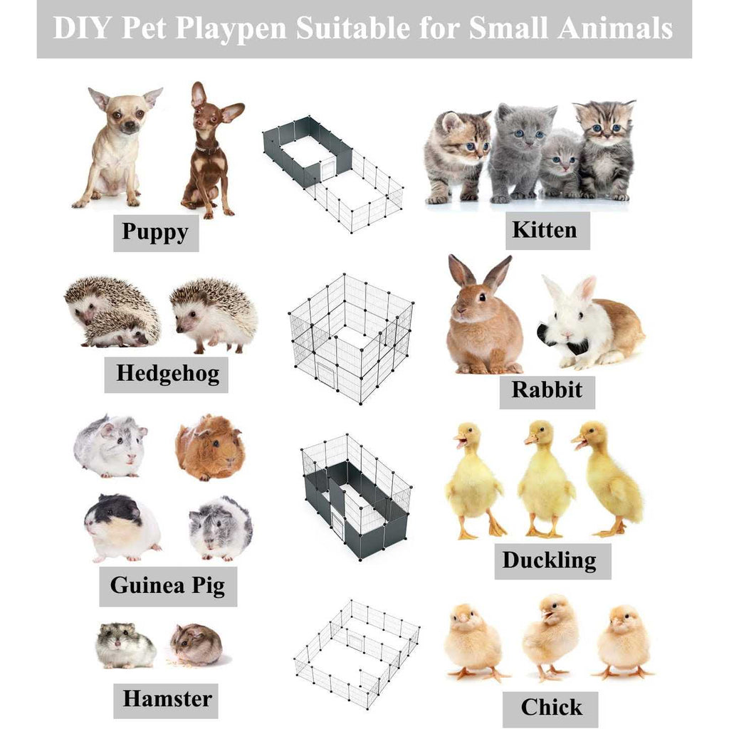 Small Animal Pet Playpen with Door C5002