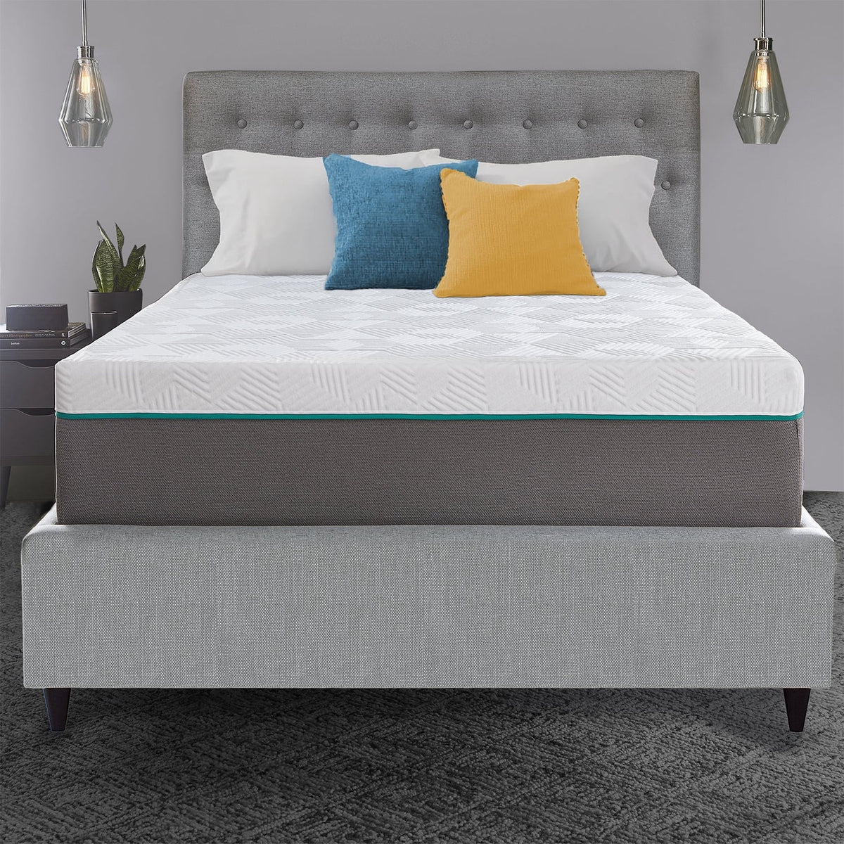 CopperCool Medium Hybrid Mattress Twin A23956