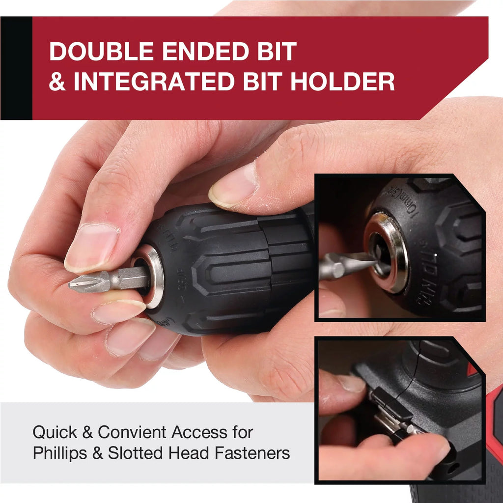 20V Max Lithium-Ion 3/8 inch Cordless Drill 70-Piece Home Tool Set M473