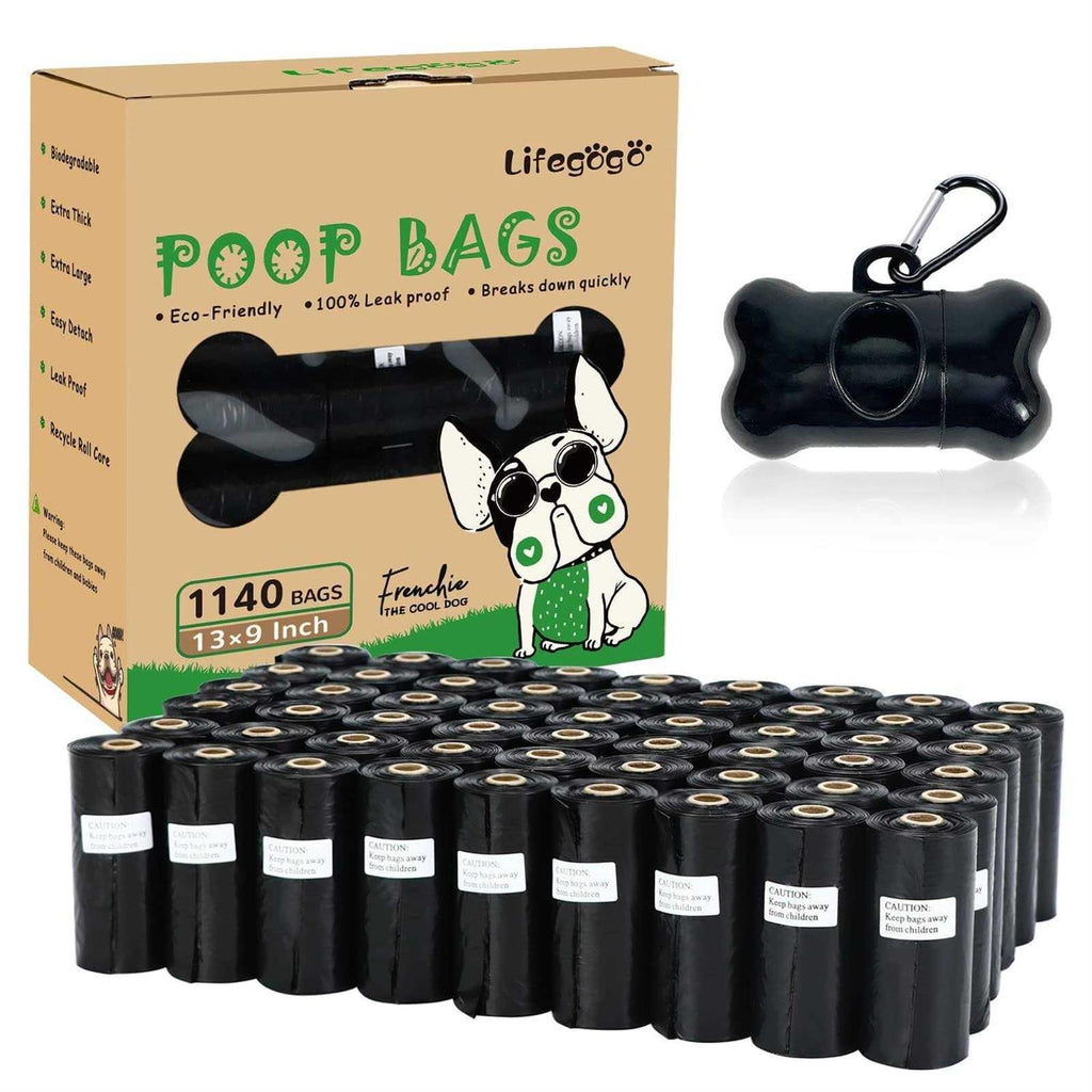 Dog Poop Bag 1140 Counts 57 Rolls Unscented O733