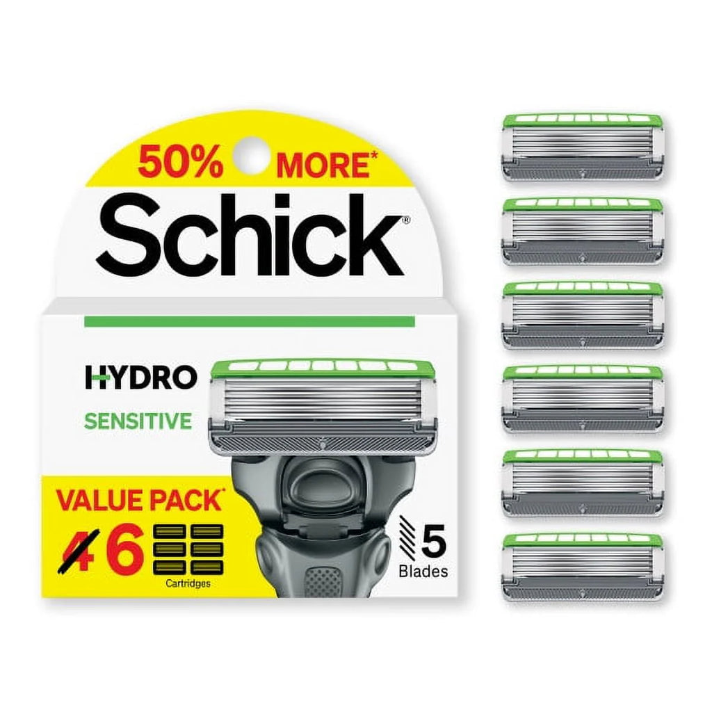 Sensitive Razor Blade Refills, 6 ct P55832
