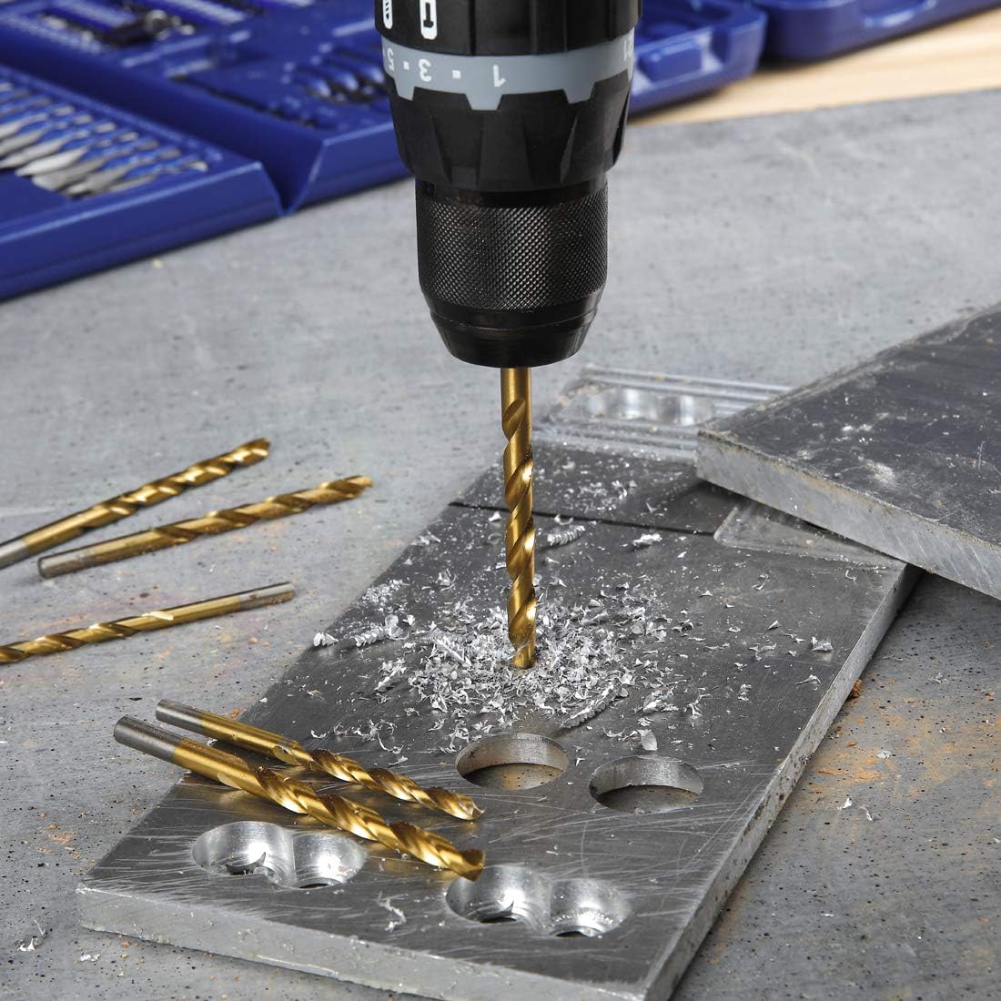 300-Piece Drill and Driver Accessory Set with Storage Case Y38382