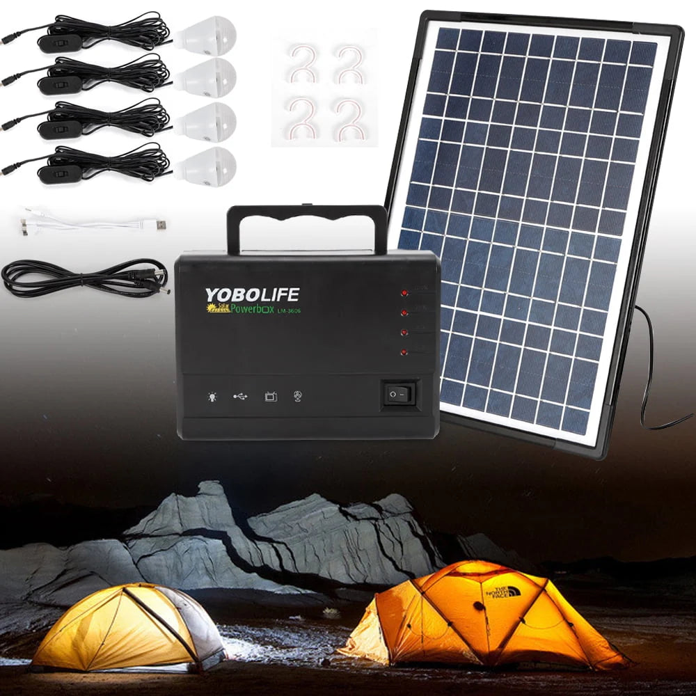 Portable Solar Generator with Solar Panel G47996