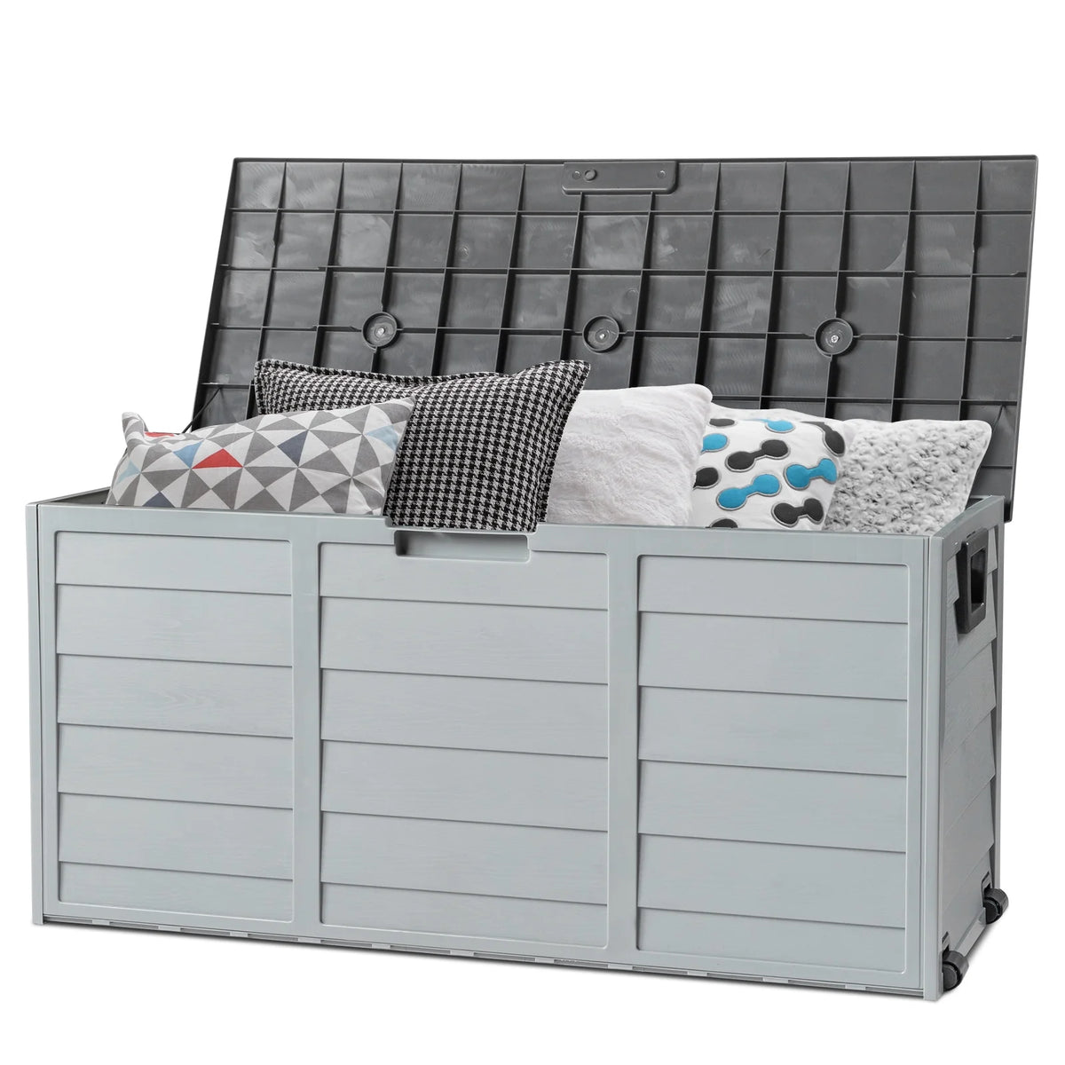 75gal Outdoor Plastic Storage Deck Box Q749