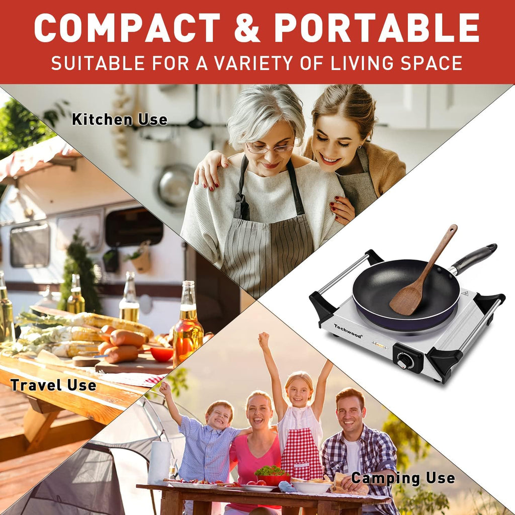 1500W Electric Single Burner Hot Plate R519