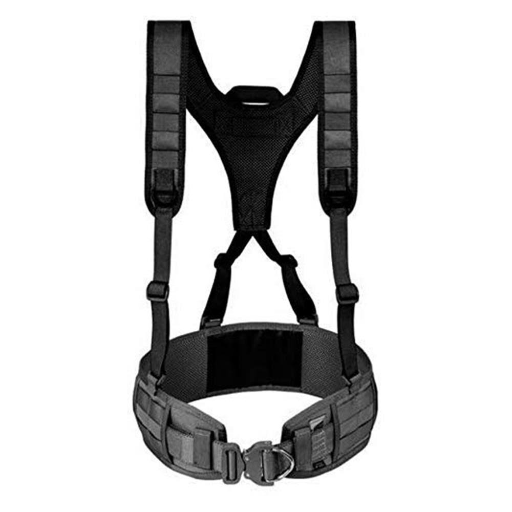 Lightweight Battle Belt Harness Black D3317