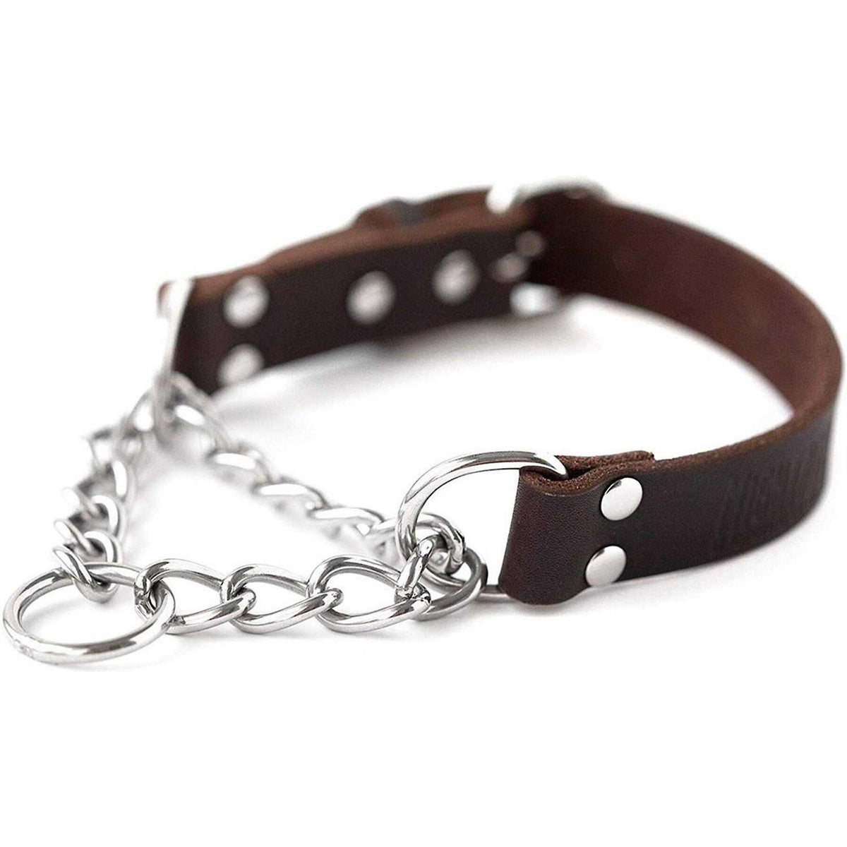 Leather Martingale Collar B98045