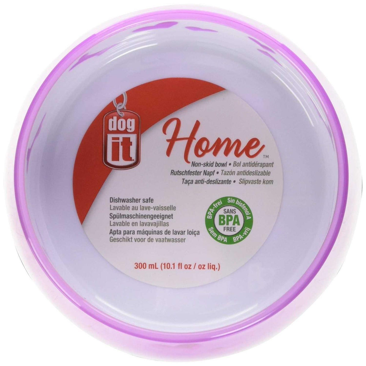 BPA-Free Non-Skid Dog Bowl X754364
