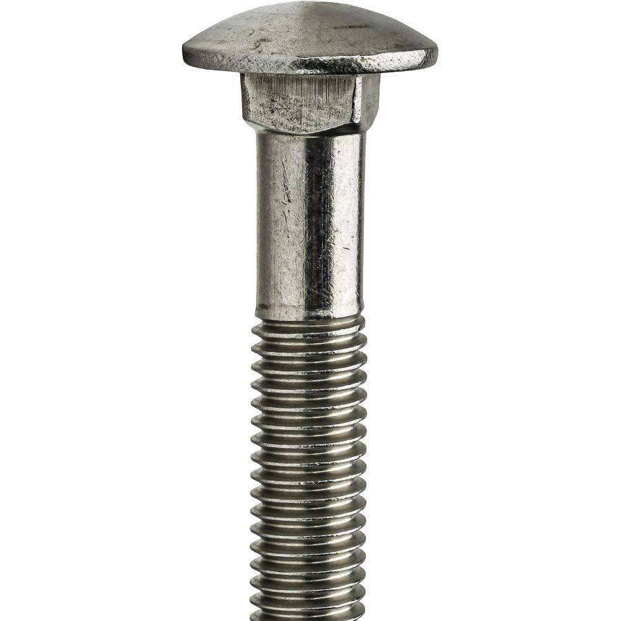 5/8-11 x 16x22 Stainless Steel Carriage Bolts Qty 5 I69194