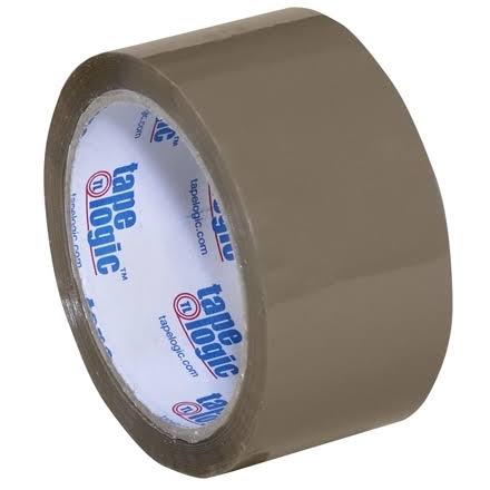 Industrial Carton Sealing Tape Tan 2x22 x 55 Yard 36 Roll C22305