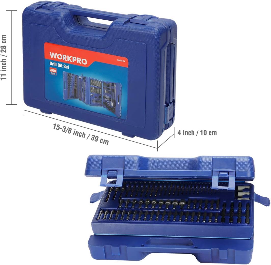 300-Piece Drill and Driver Accessory Set with Storage Case Y38382