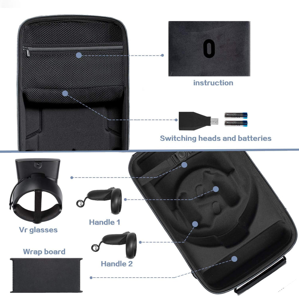 VR Gaming Headset Travel Case H337501