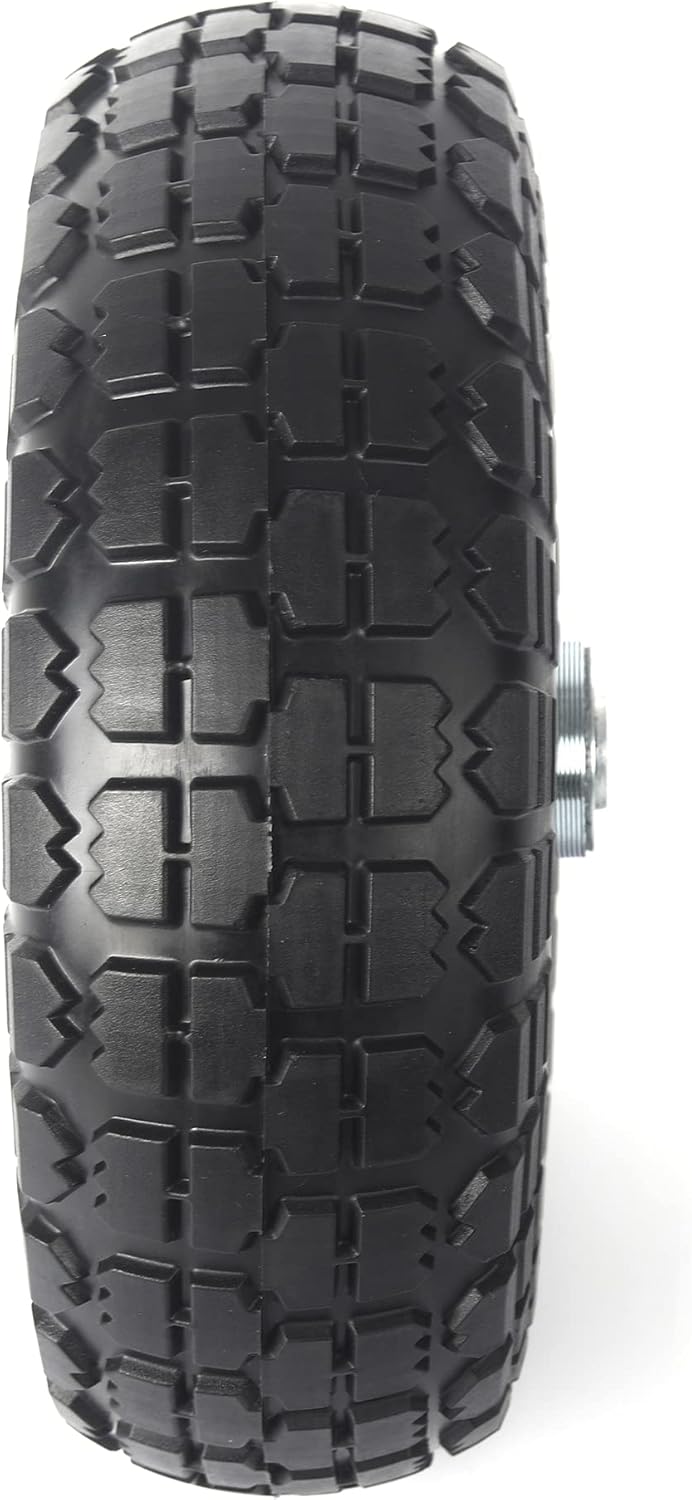 10-Inch Solid Rubber Tires and Wheels 4-Pack Z2130