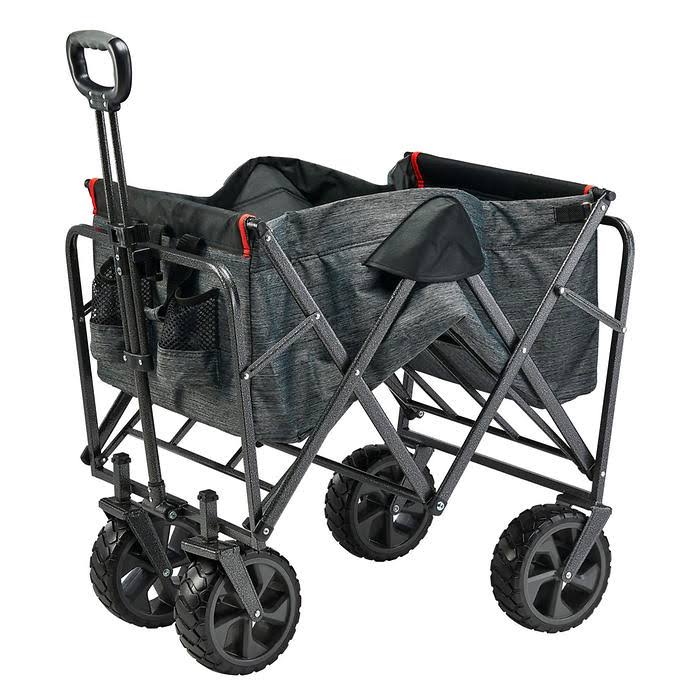 XL Folding Wagon with Cargo Net I593
