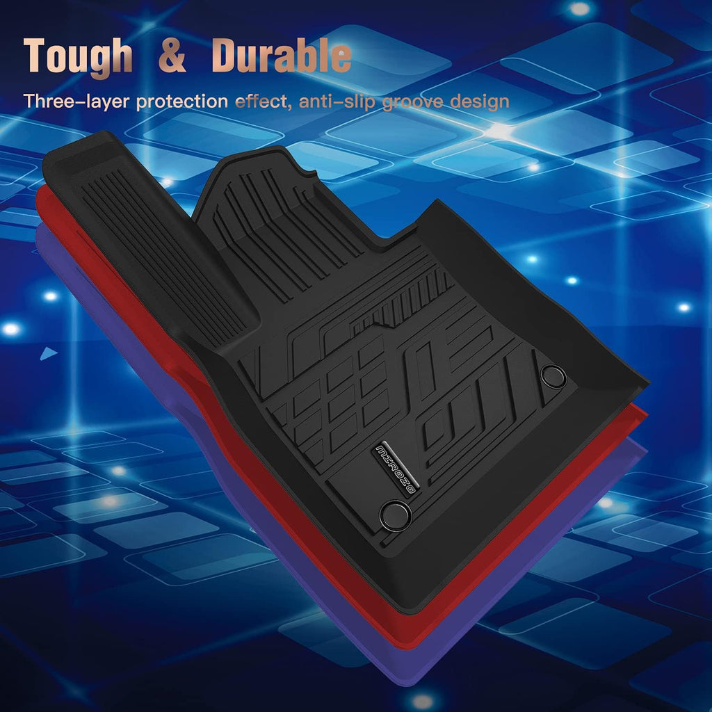 All-Weather Car Floor Mats Front and 2nd Row O551