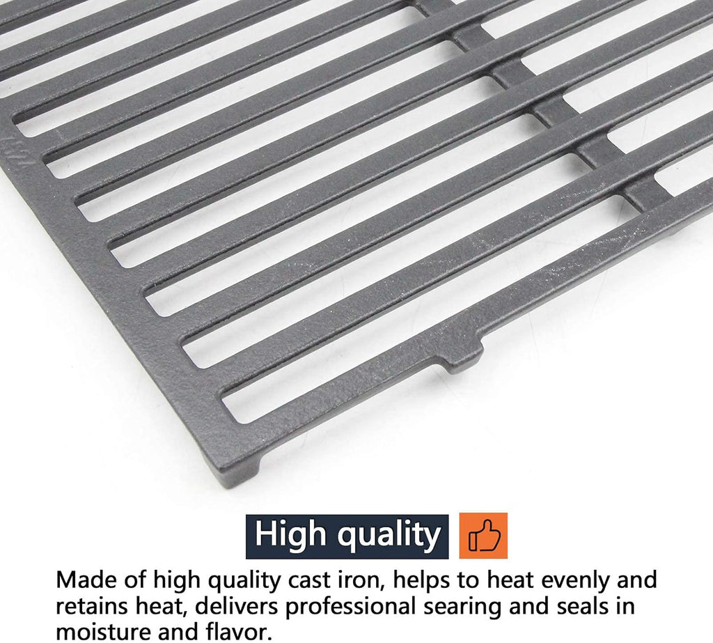 17.5 Inches Cast Iron Grill Grates Pack of 2 H572