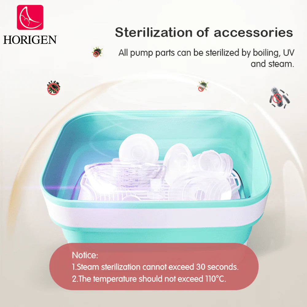 Double White Electric Wearable Breast Pump O645