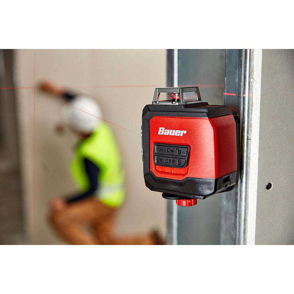 Self-Leveling 360 Horizontal Cross-Line Laser Level S291957