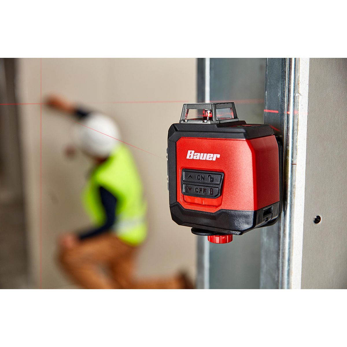 Self-Leveling 360 Horizontal Cross-Line Laser Level S291957