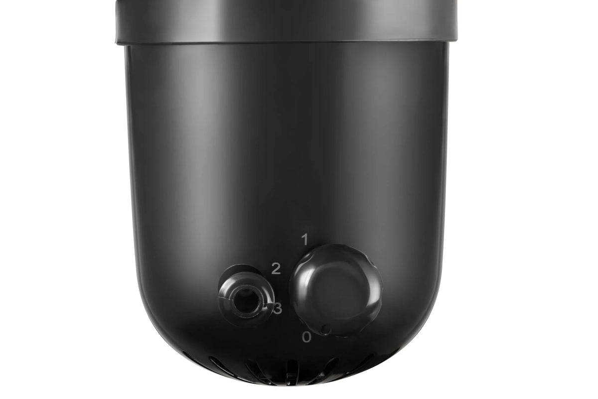 3-Speed Oscillating Pedestal Fan with Tilt Adjustable Head, Black K1765