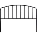 Black Metal Full Queen Headboard J4182