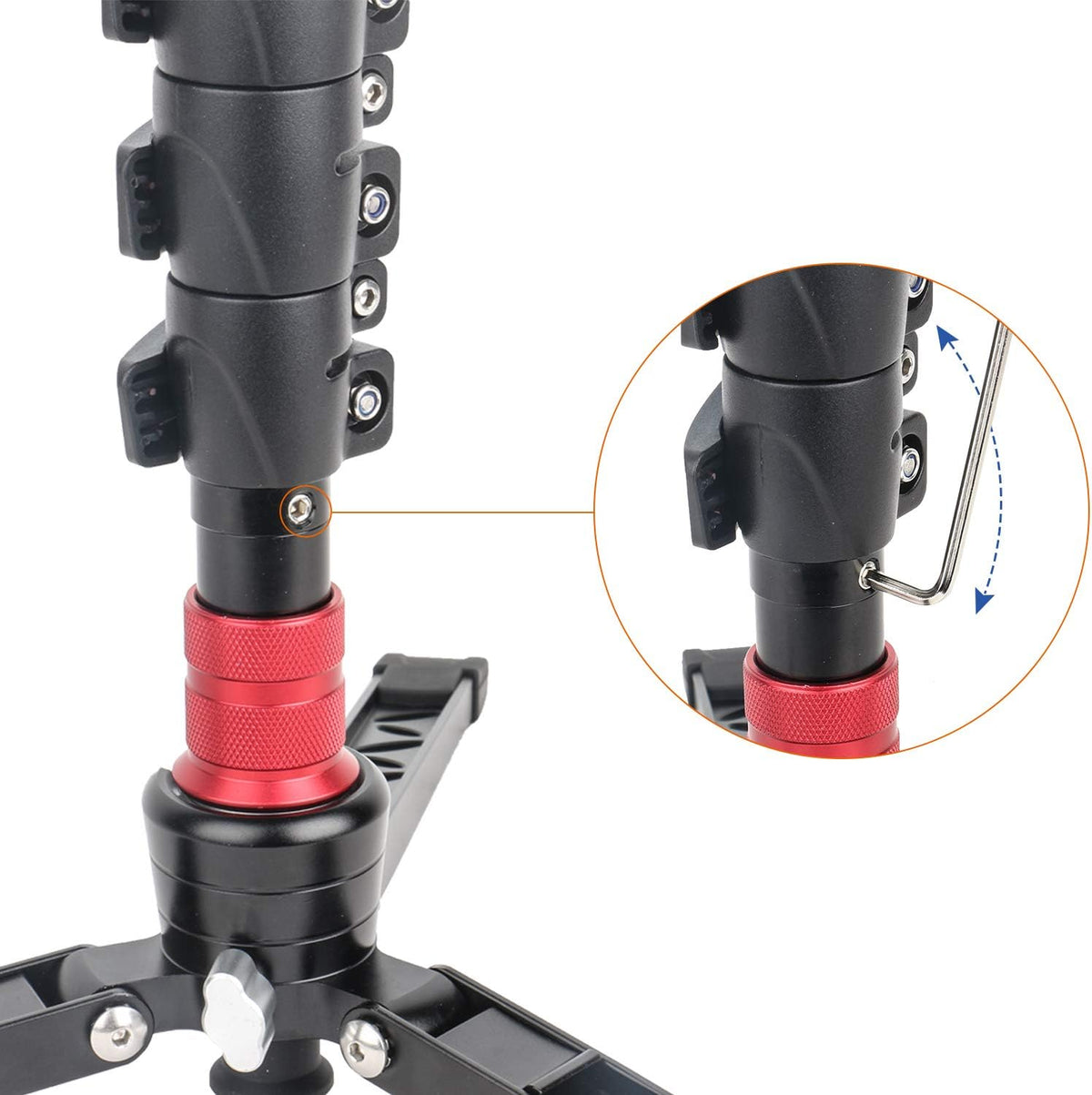 Carbon Fiber 67 Inch Camera Monopod F116926