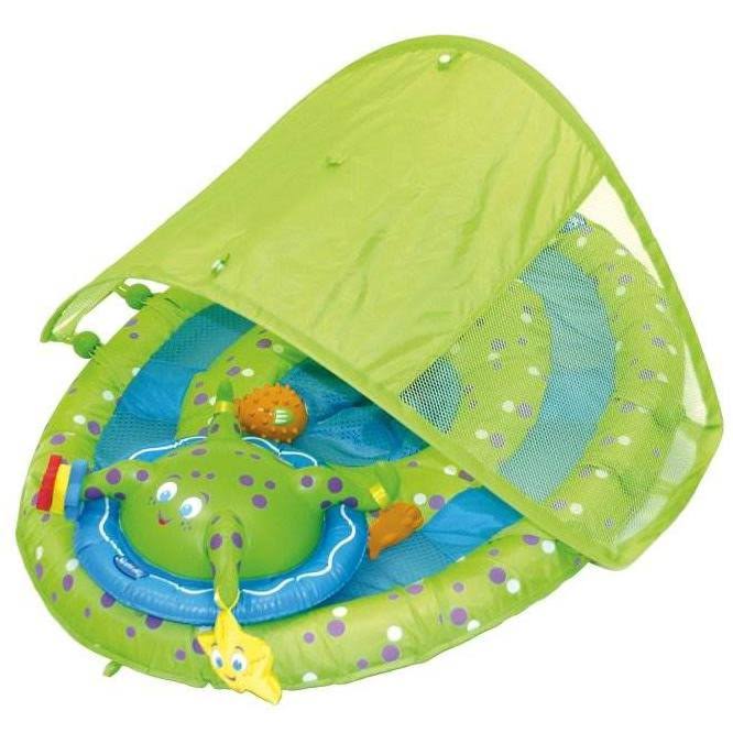 Baby Spring Float Pool Raft with Sun Canopy 2 Pack H136