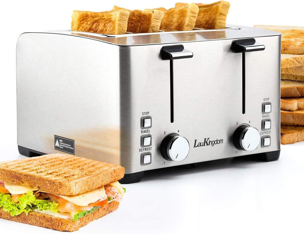 4 Slice Stainless Steel Toaster K206