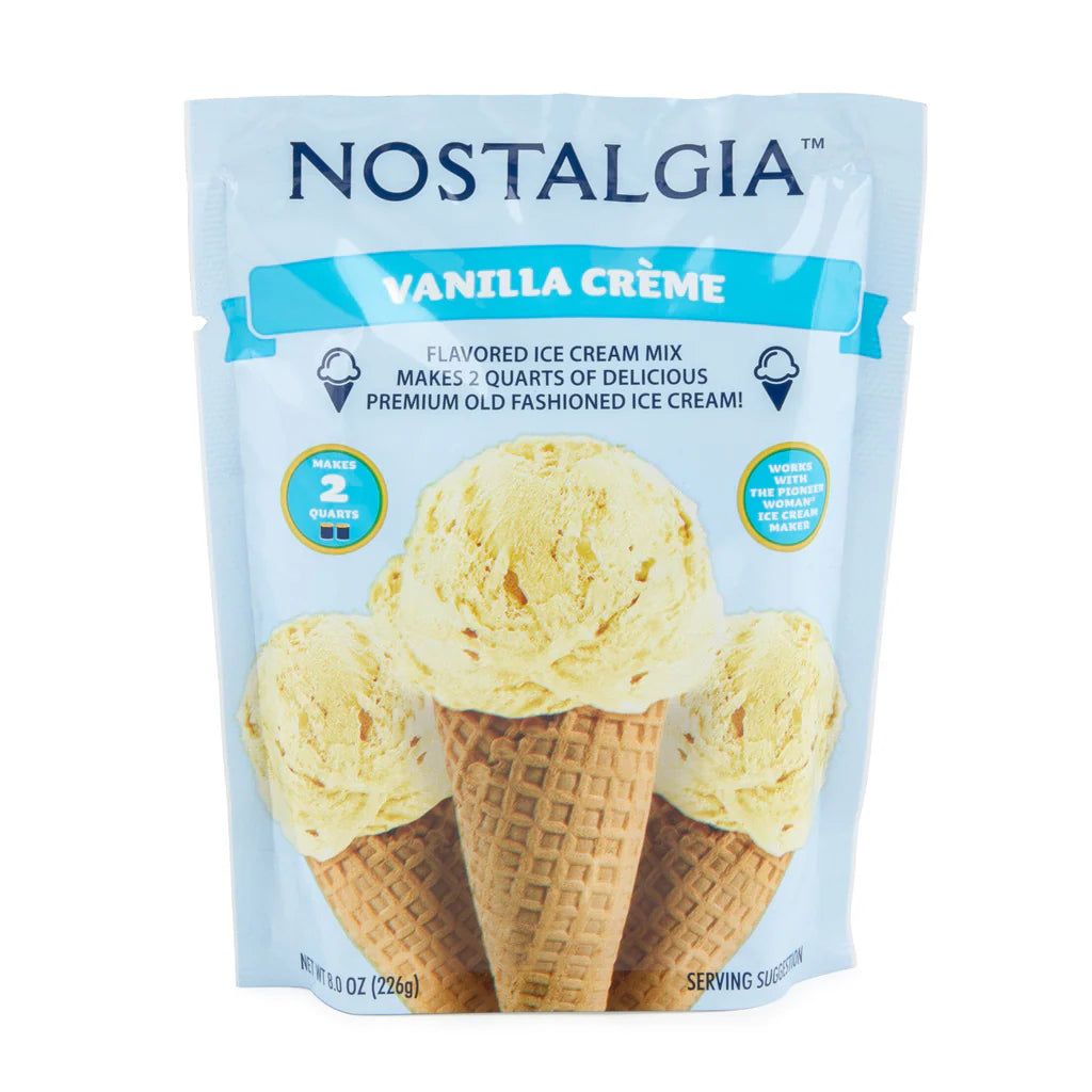 2-Quart Ice Cream Starter Mix 8-Pack K32240