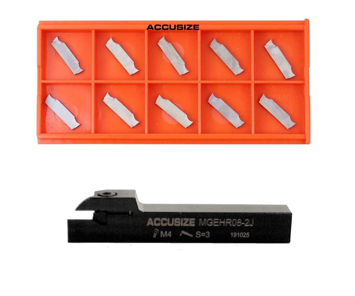 1/2 x 1/2'' Cut-Off Holder with 10 Carbide Inserts M2237