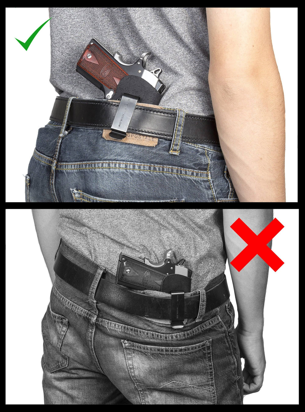 Leather Gun Belt Y47778