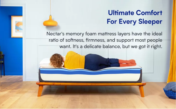 Queen Gel Memory Foam Mattress W8325