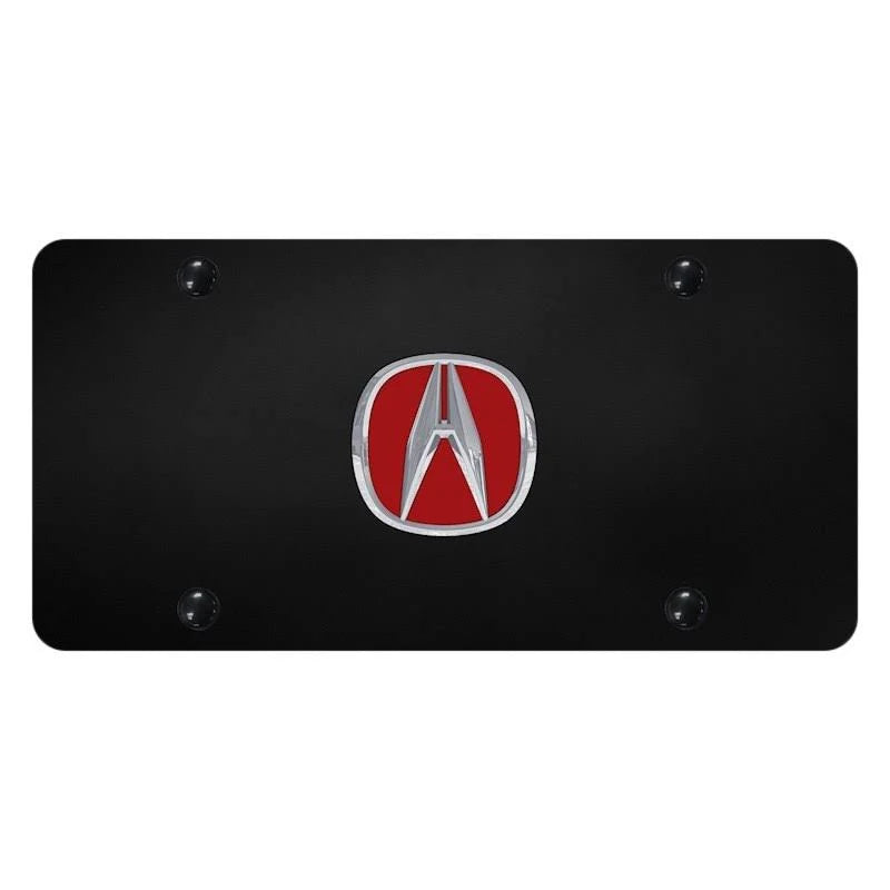 Black License Plate G52055